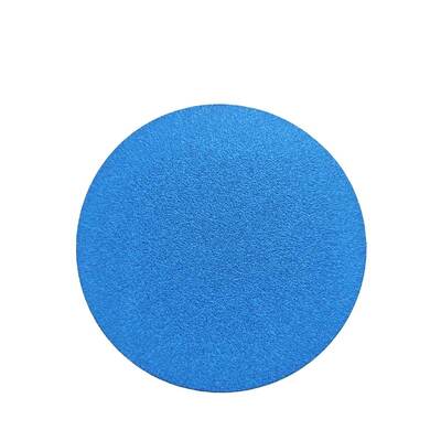 Blue mixed abrasive hook and loop sanding cloth disc customized abrasive tools