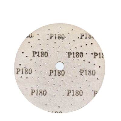 Red Sandpaper Hook and Loop Backing Sandpaper Vortex Hole Sanding Disc Sanding Discs Pad