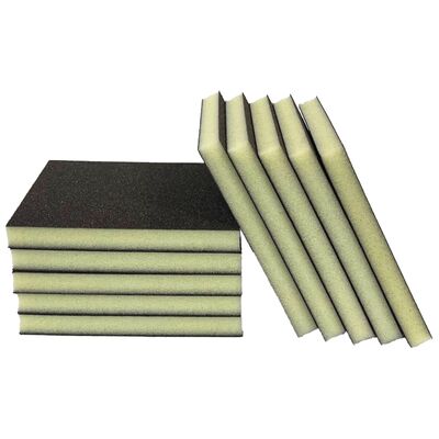 120*100*12mm Good Quality Double Sided Sanding Sponge for Hand Sanding Furniture and Metal