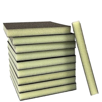 120*100*12mm Good Quality Double Sided Sanding Sponge for Hand Sanding Furniture and Metal