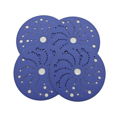 6 Inch 150mm Ceramic Alumina Abrasive Disc Hook and Loop Round Sandpaper Disc