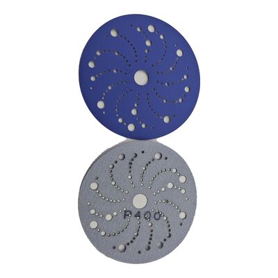 6 Inch 150mm Ceramic Alumina Abrasive Disc Hook and Loop Round Sandpaper Disc