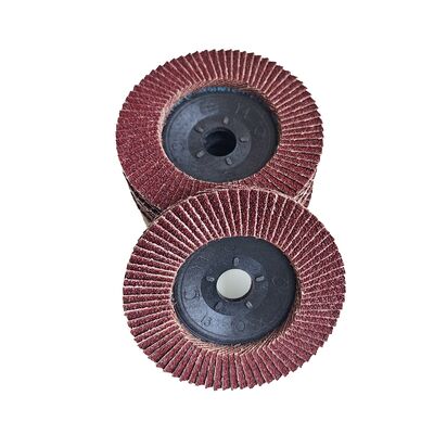Plastic Backed Flap Disc, Lightweight Durable Base for Reduced Vibration and Noise