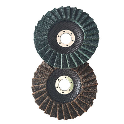 4-1/2" X 7/8" T29 Red Brown Blue Polishing High Hardness Nylon Abrasive Disc OEM for Surface Conditioning Grinding