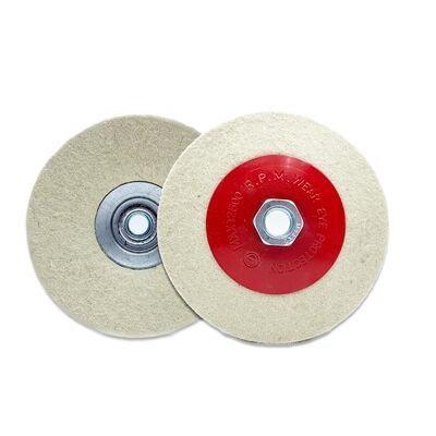 Wool Felt Buffing Wheels Angular Wool Felt Polishing Wheel Buffing Hard Glass Polishing Wool Felt Wheel