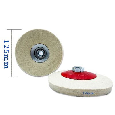 Wool Felt Buffing Wheels Angular Wool Felt Polishing Wheel Buffing Hard Glass Polishing Wool Felt Wheel