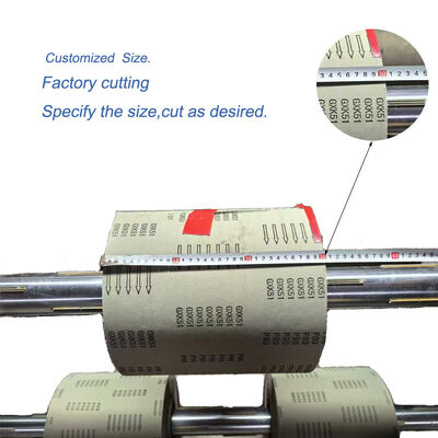 Standard-cut Abrasive Cloth Large Roll，Choose any size of Sanding small cloth roll，Polishing Wood polishing steel