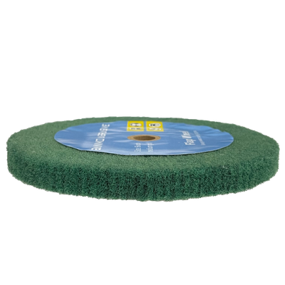 Green Non-woven Abrasive Pad 150mm with 13mm Thickness for Polishing Steel and Stainless Steel