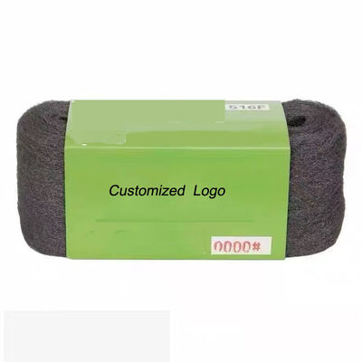 100g Steel Wool supported OEM ODM and customized Logo #0000 for polishing glass