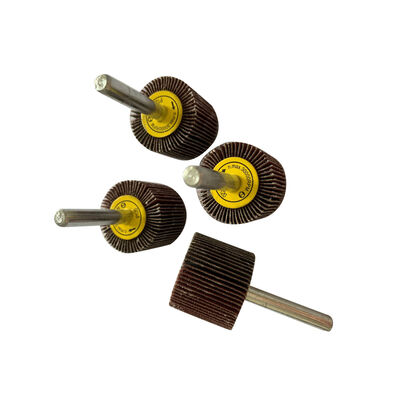 High Efficiency Steel Stainless Steel Flap Wheel Aluminum Oxide Shaft-Mounted Flap Wheel for Polishing Grinder Metal