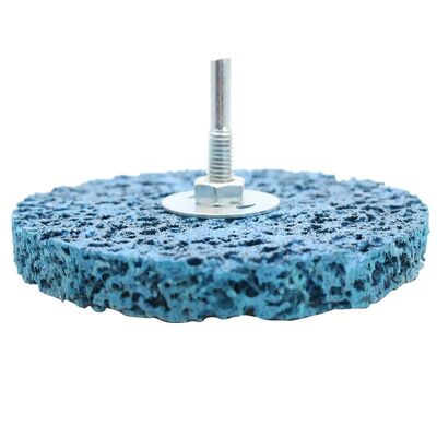 High Quality Black Blue Strip-It Wheel with 6mm or 6.35mm Shank for Removing Paint and Cleaning Weld Seams