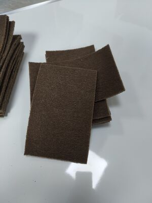 Brown Non-Woven Abrasive Hand Pads Surface Prep – Automotive, Auto Body, Woodworking 