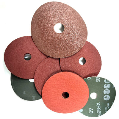 4.5 Inch Zirconia  Aluminum Oxide Resin Fiber Sanding and Grinding Discs, 7/8" Arbor for Metal, Wood, Fiberglass  Use with Angle Grinder