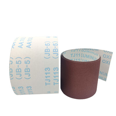 TJ113 JB-5 5cm * 50m Aluminum Oxide Abrasive Cloth Roll for Belts and Hand Using