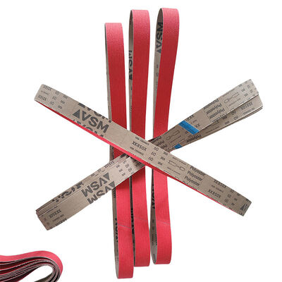 VSM850 Ceramic Sanding Belts 40 60 80 120 Grits for Belt Sanders, Metal Finishing, Rust Removal, Woodworking