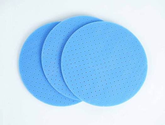 Soft Blue Sponge Sanding Block, Wet Dry Dual Use Abrasive Sponge Sandpaper for Wood Metal Polishing