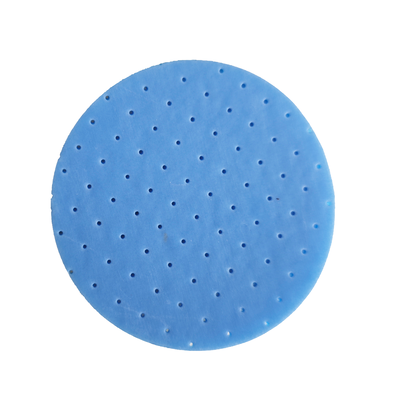 High Density Blue Round Sponge Abrasive Disc Anti Clog Sponge Sand Pad for Car Refinishing Handicraft Fine Sanding