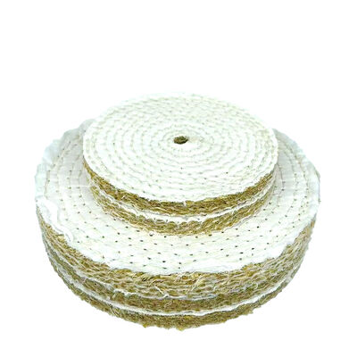 Natural Fiber Sisal Wheel Heavy Duty Metal Deburring Polishing Wheel for Jewelry Pipe Casting Parts