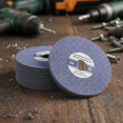 Aluminium Zirconia Abrasive Sanding Disc Grit Range 60-100p Designed for Heavy Duty Sanding Tasks Non Waterproof Performance
