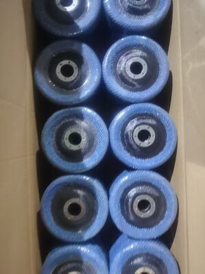 4.5 Inch Full Cover Blue Zirconia Flap Disc High Durability Abrasive Disc for Stainless Steel Carbon Steel Polishing