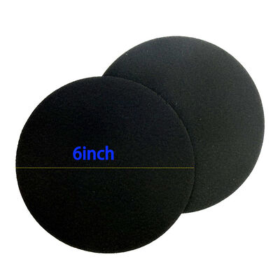 6 inch Industrial Black Silicon Carbide Sanding Sponge Disc for Auto Furniture Sanding