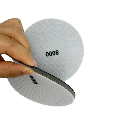 6 inch Industrial Black Silicon Carbide Sanding Sponge Disc for Auto Furniture Sanding