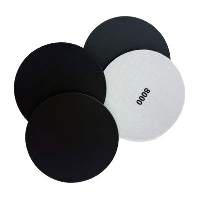 6 inch Industrial Black Silicon Carbide Sanding Sponge Disc for Auto Furniture Sanding