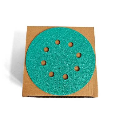 REACH Compliant Zirconia Alumina Fiber Disc 125mm P60 Grit Close Coated for Metal Deburring Grinding