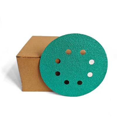 REACH Compliant Zirconia Alumina Fiber Disc 125mm P60 Grit Close Coated for Metal Deburring Grinding