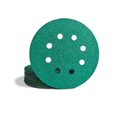 REACH Compliant Zirconia Alumina Fiber Disc 125mm P60 Grit Close Coated for Metal Deburring Grinding