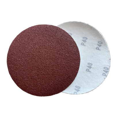 High G-Ratio 6.2 Aluminum Oxide Fiber Disc 100mm P80 Grit Resin Bond for Metal Fabrication Grinding