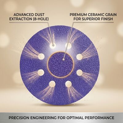 100mm Zirconia Alumina Flap Disc 120 Grit Type 27 Fine Finishing Sanding Wheel 16mm Arbor