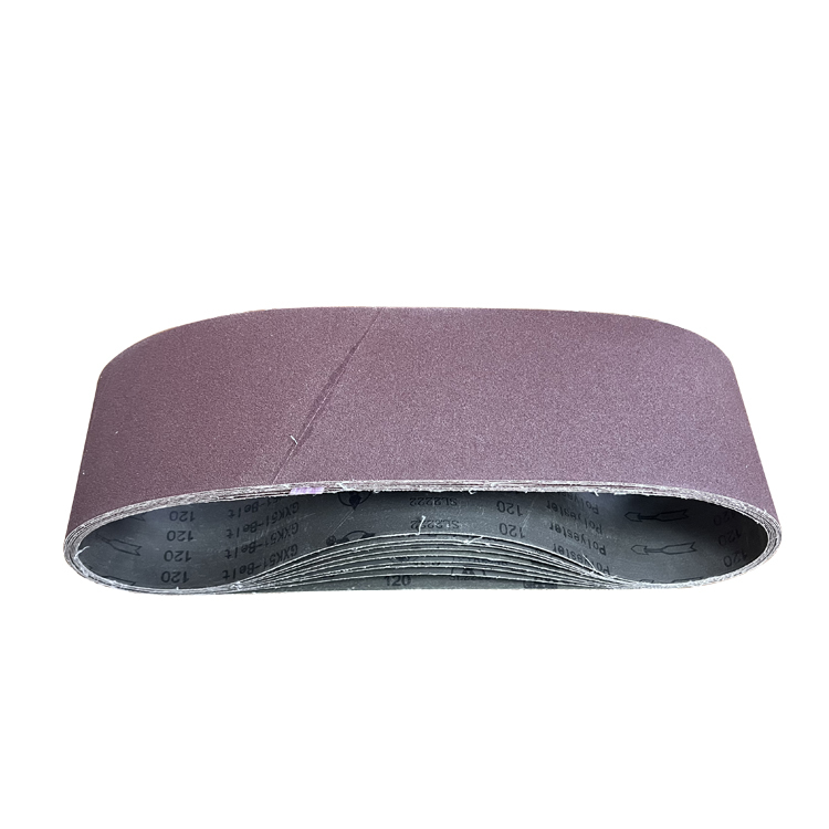 Bulk Ceramic Aluminium Oxide 6x48 Belt Sandpaper Self Sharpen Cotton Polyester Blend Back