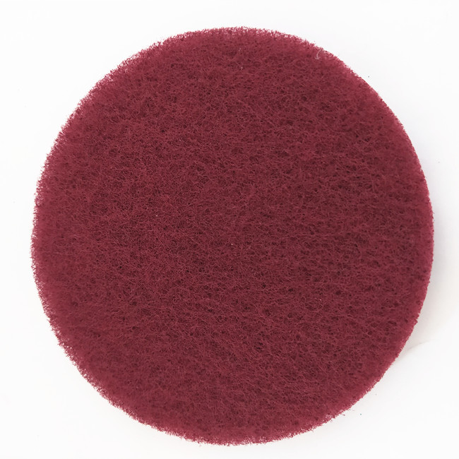 5 Inch Nonwoven Velcro Sanding Discs Hook And Loop Sandpaper Sheets