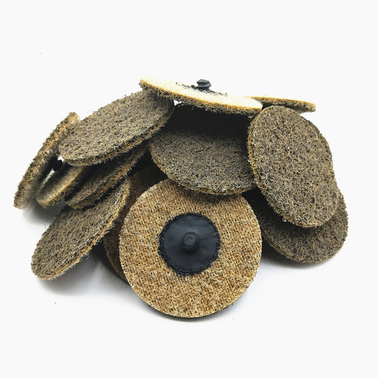 3Inch 120 Grit Roloc Quick Change Discs For Metalworking Rust Removal