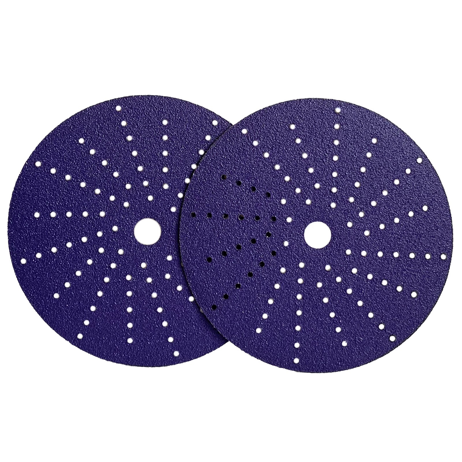 ODM Ceramic Abrasive Sanding Disc Sandpaper 150mm Aluminum Oxide Cyclone Hole