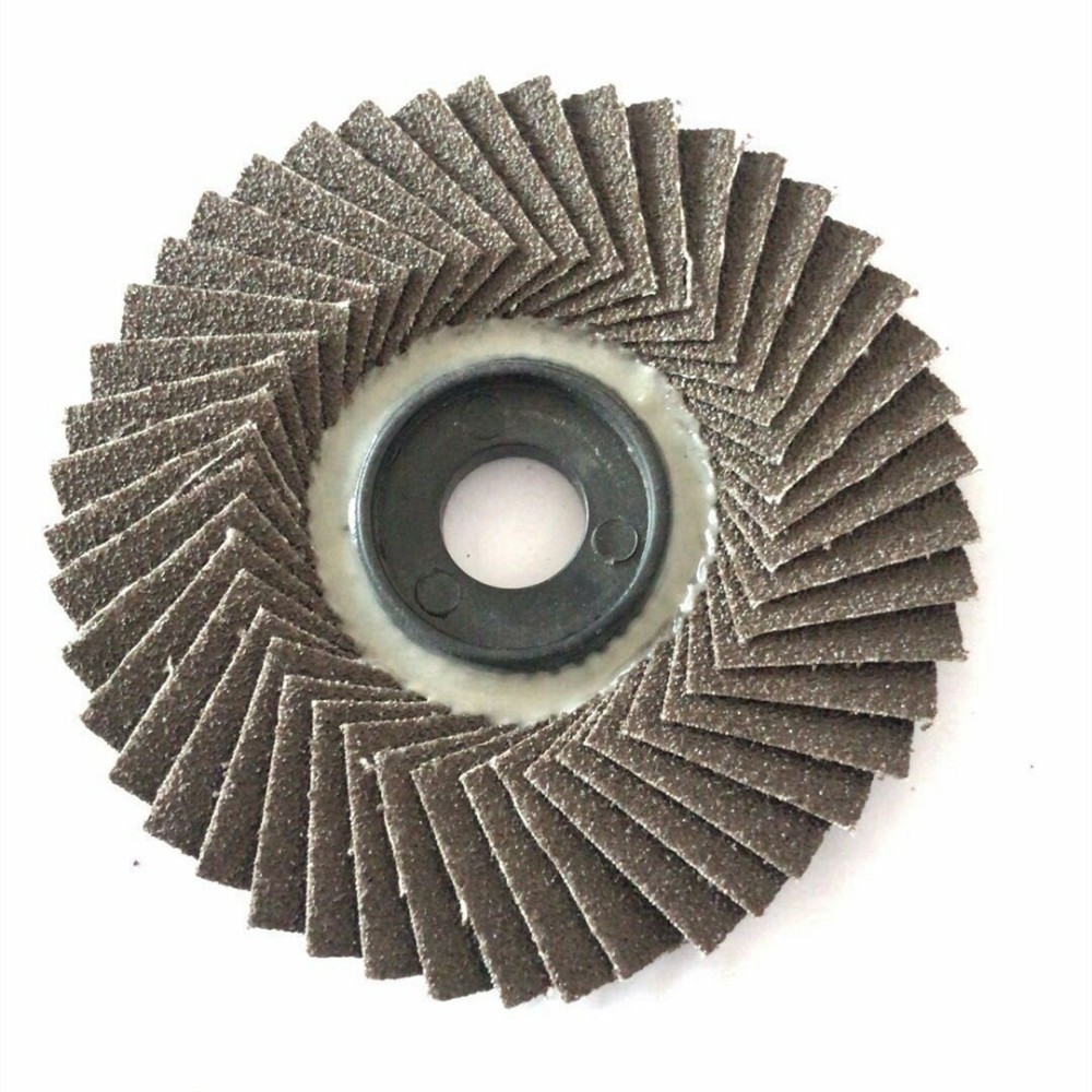 Kingcattle KX565 Flexible AO Abrasive Flap Disc For Aluminum 4inch 40 Grit