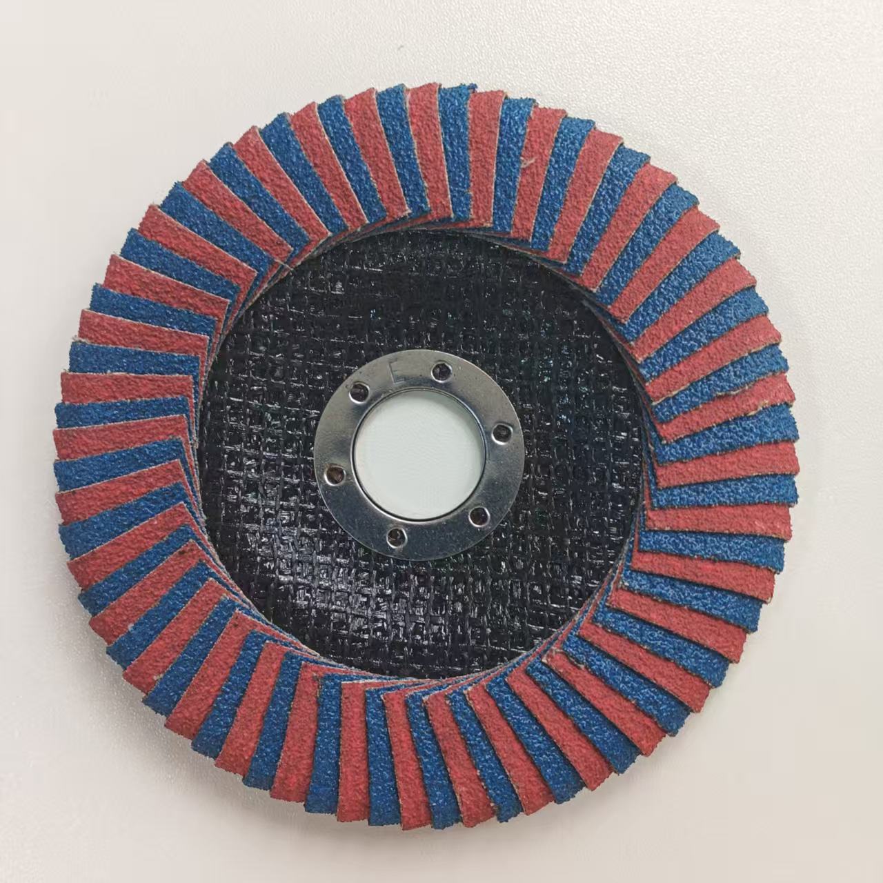 Full Curved Ceramic Abrasive 60 Grit Flap Disc For Polishing Stainless Steel ODM