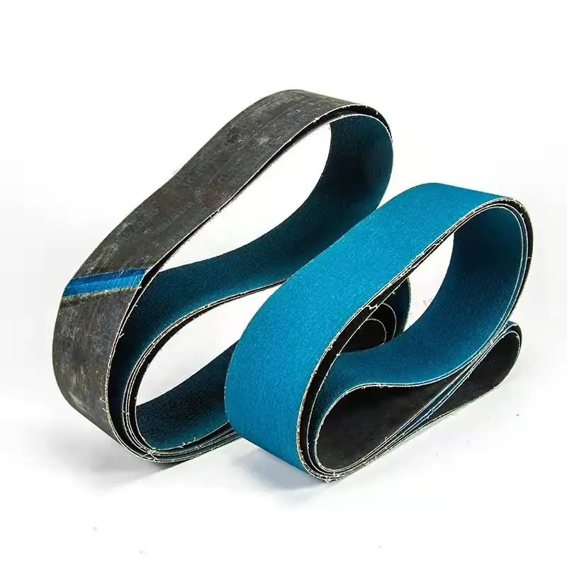 Custom Aluminium Zirconia Abrasive Sanding Belt For Polishing 24-120 Grit