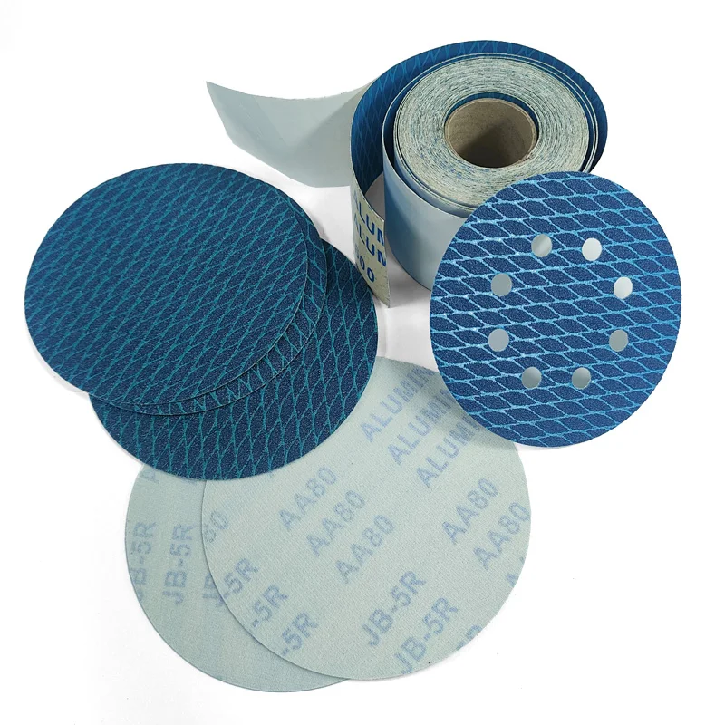 180mm Aluminium Zirconia Abrasive Die Grinder Sanding Disc 24-120 Grit