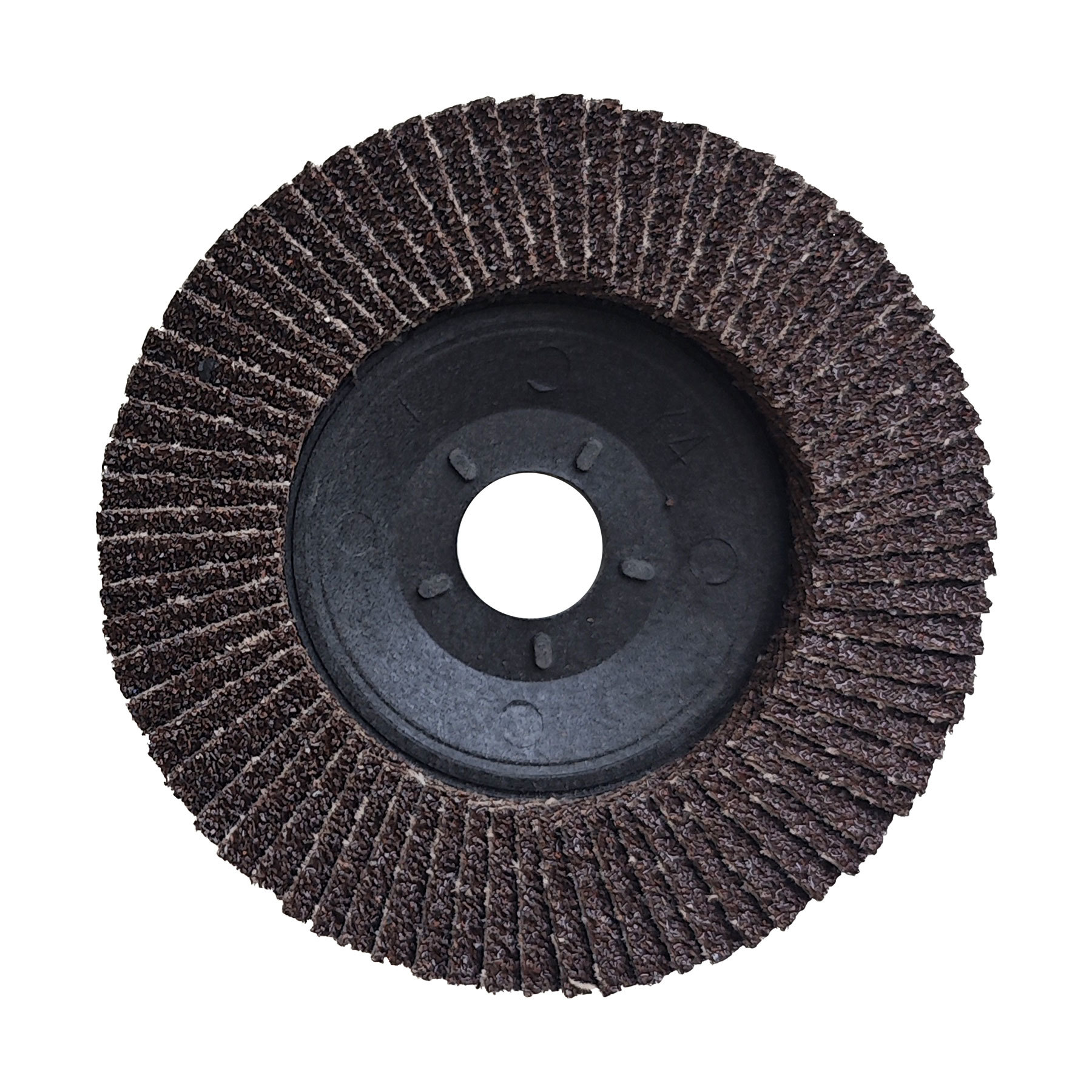 100x16mm Polishing Flap Disc Wheel With Calcined Aluminium Oxide Cloth 120 Grit