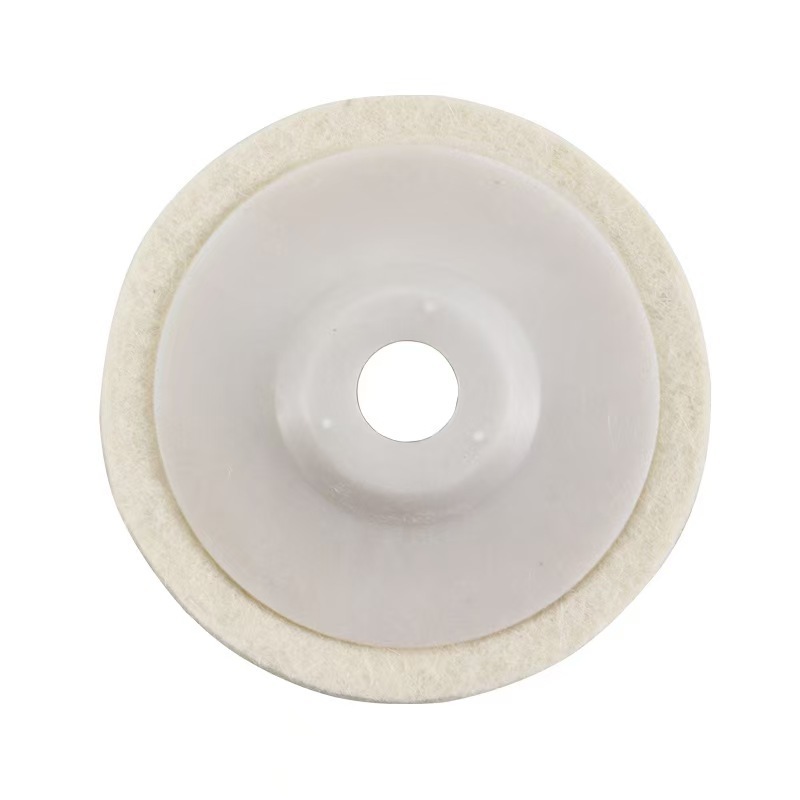 100mm Fine Grit Wool Buffing Wheel for Mirror Finish Polishing of Stainless Steel