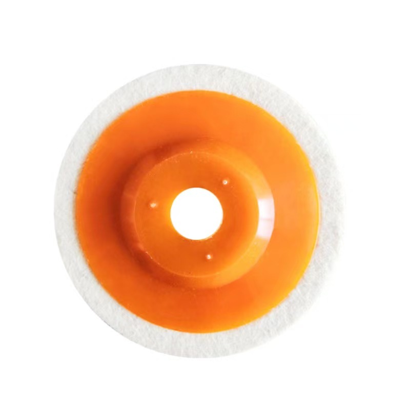 Custom Fine Grit Abrasive Flap Wheel Wool Buffing Wheel 80 Grit 100mm