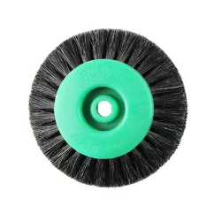 65mm Round Natural Bristle Hairbrushes Synthetic Boar Bristle Brush Custom