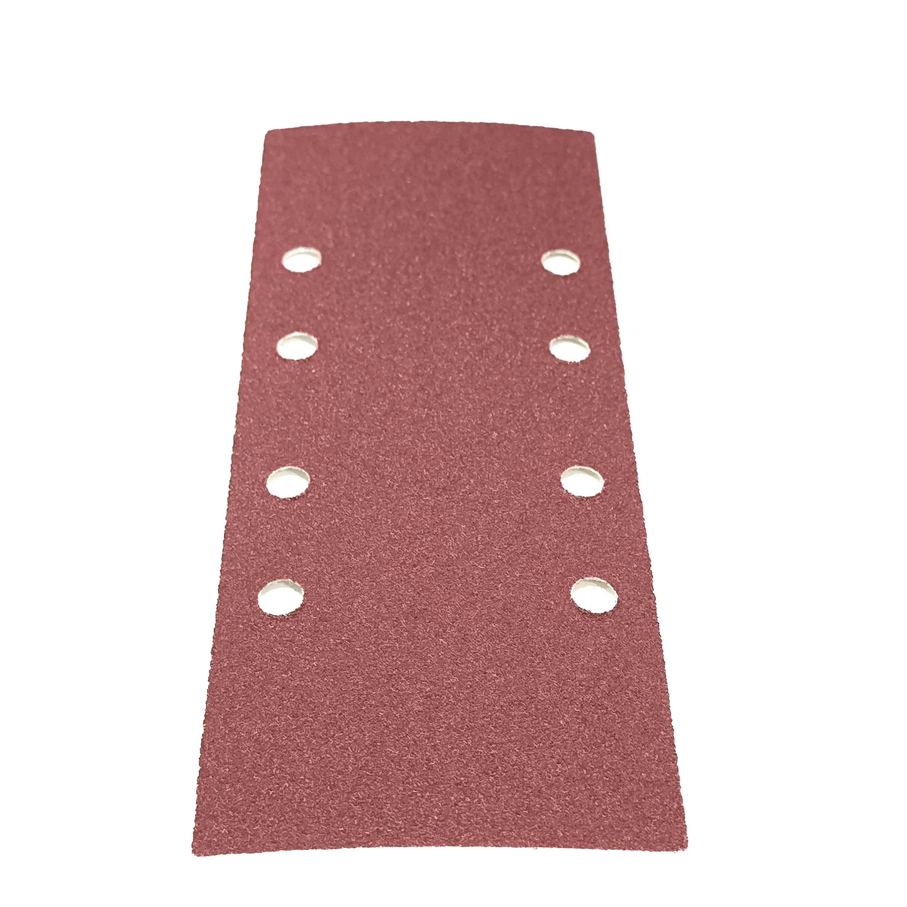 C weight Automotive Sanding Discs 8 Hole Aluminum Oxide Rectanglar ODM