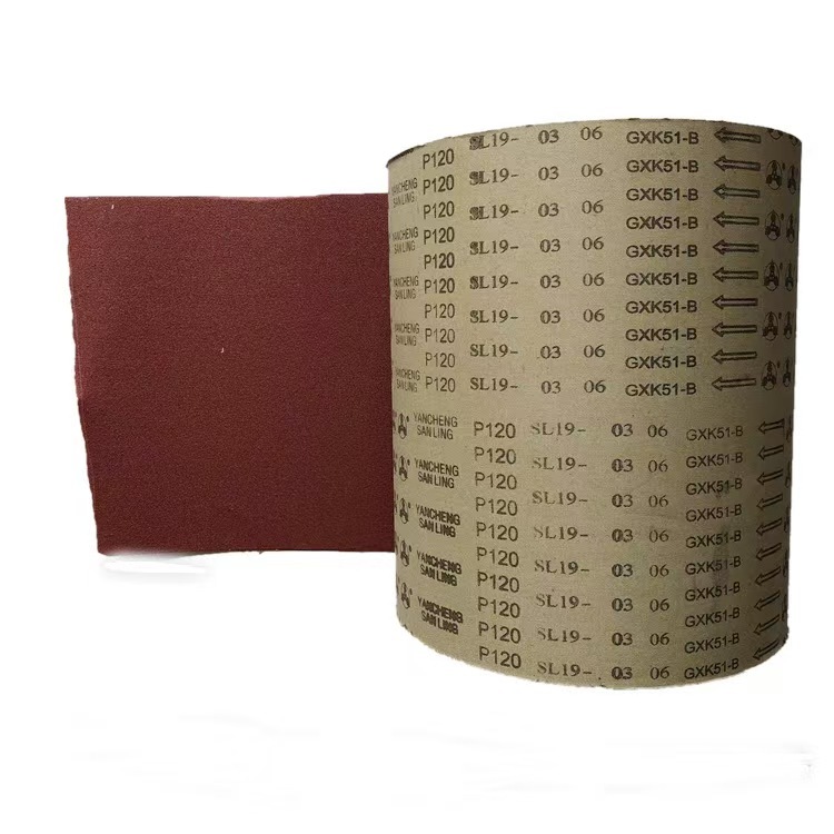 OEM Aloxide Sanding Abrasive Cloth Roll For Manufacturing Sanding Belts