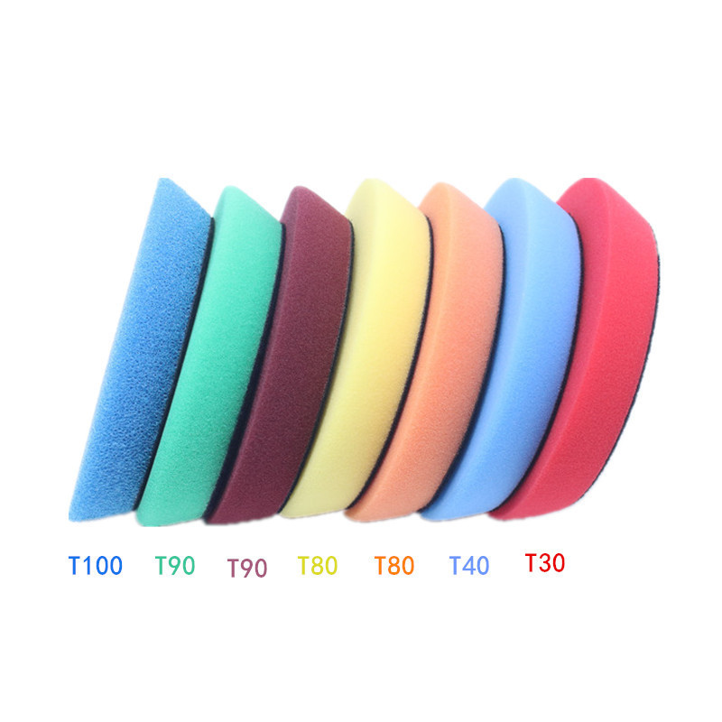 Abrasive Foam Sponge Sanding Pad Car Beauty Polishing And Waxing 150mm 125mm