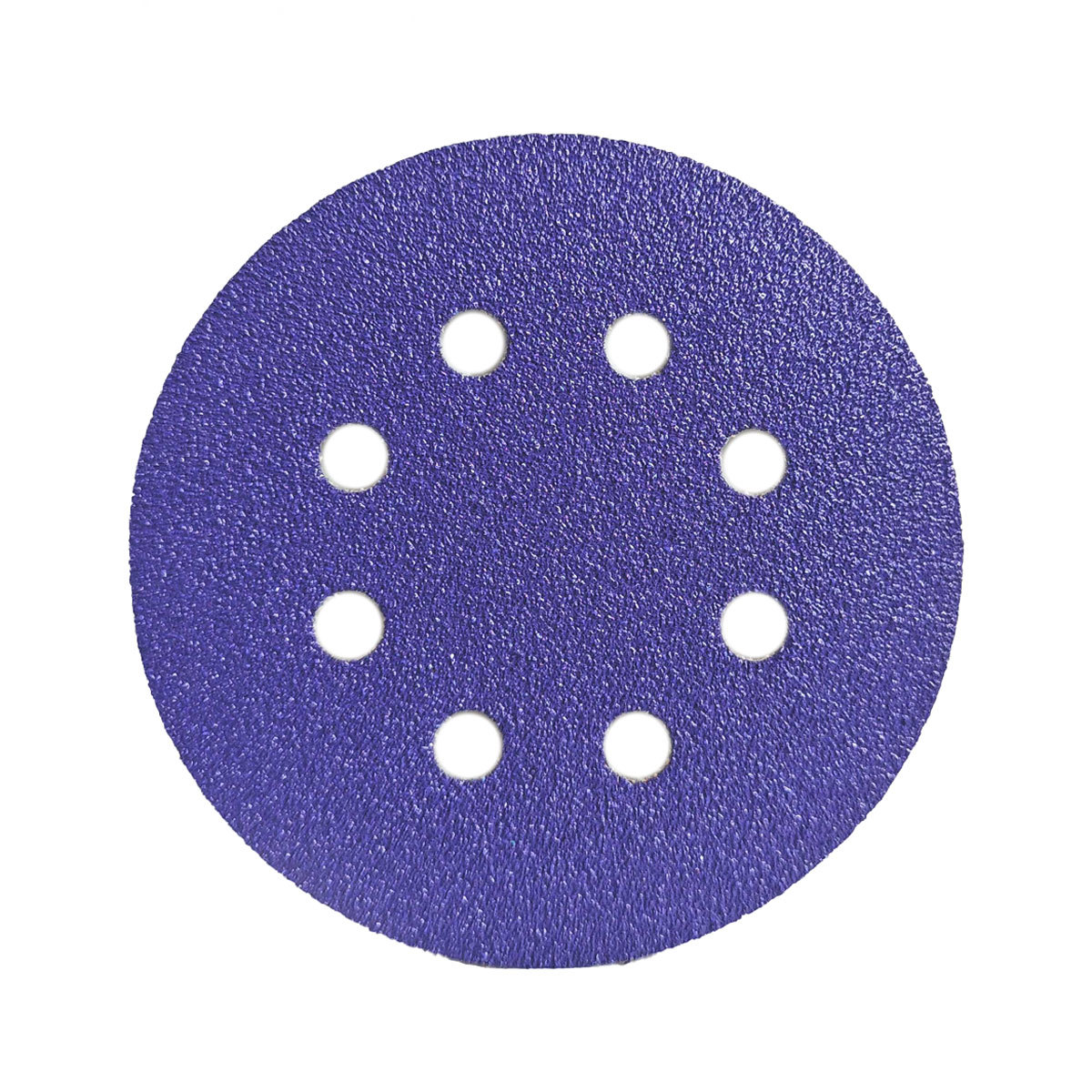 125mm 5 Inch Purple P60-P800 Hook and Loop Ceramic Sanding Disc Automotive Sandpaper