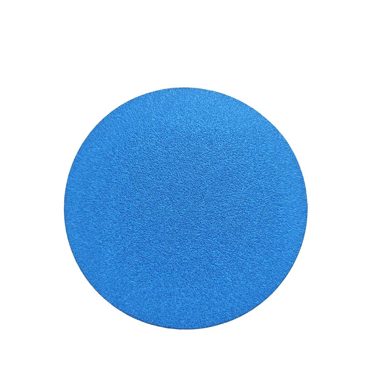 Blue mixed abrasive hook and loop sanding cloth disc customized abrasive tools