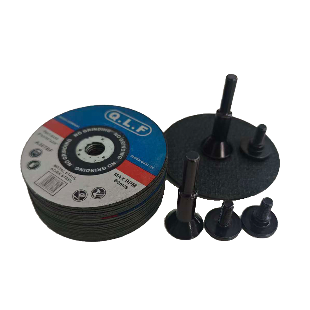 Multifunctional Cutting & Grinding Disc Set  Includes Discs, Clamping Rods, and Connecting Rods  Compatible with 6mm and 10mm Inner Bore Sizes